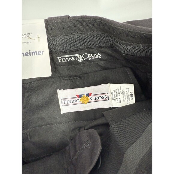 NEW TAGS Black EMS Flying Cross Pants Men's 32 Regular Ripstop Uniform Unhemmed - Picture 13 of 16